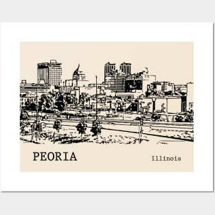 Peoria Illinois Posters and Art